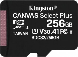 Kingston Canvas Select Plus 256 GB (SDCS2/256GB) microSD kullananlar yorumlar